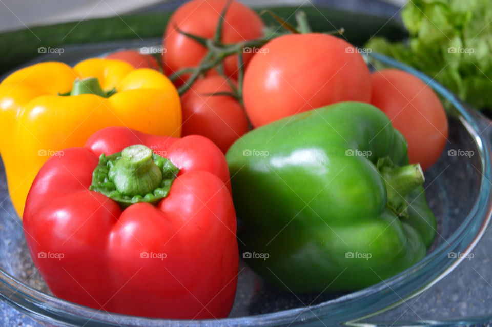 colorful fresh vegetables
