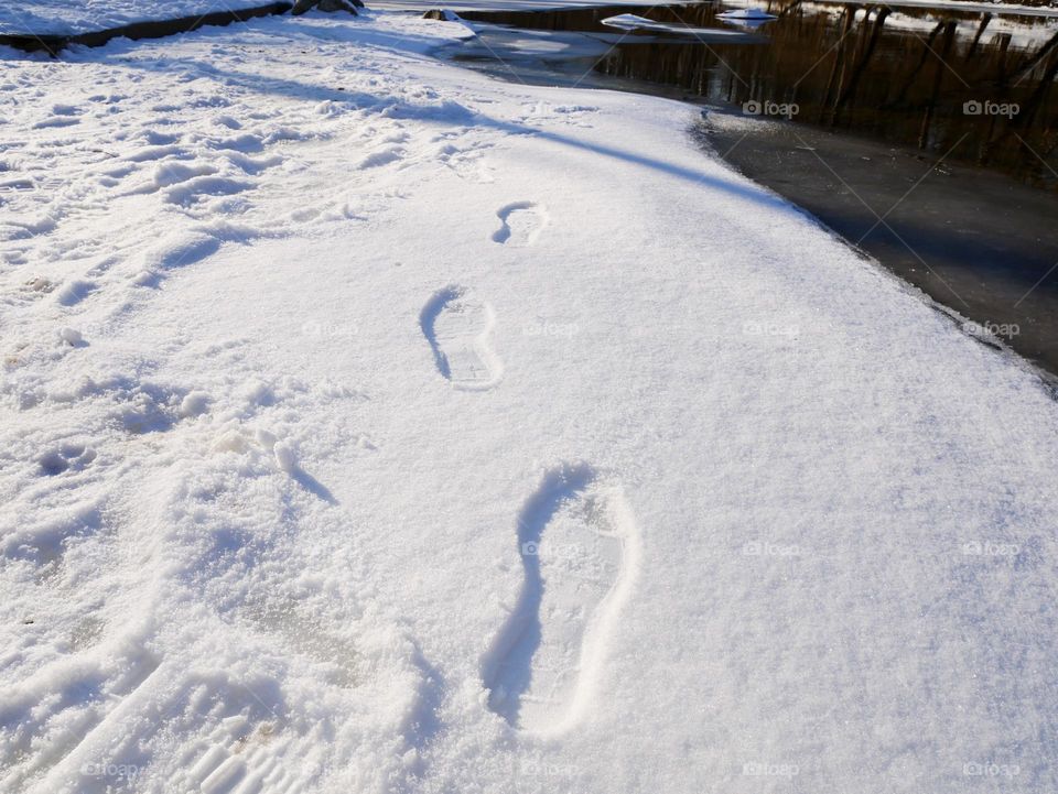 A winter scene plays out at a local city park. It’s cold, but absolutely beautiful. 