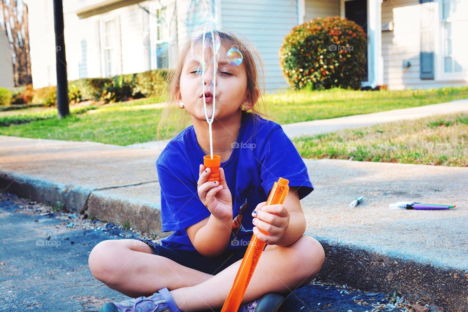 Child, People, Girl, Summer, Outdoors