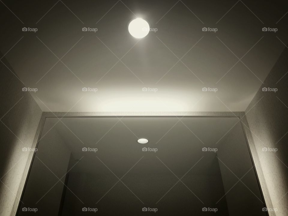 Restroom Mirror Filtered