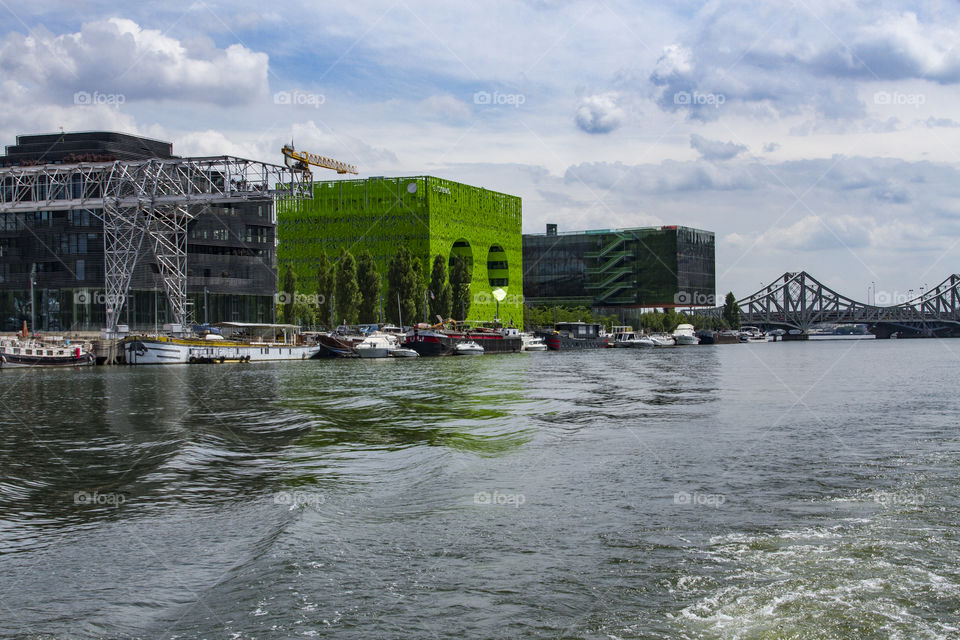 Euronews headquarter building. Lyon