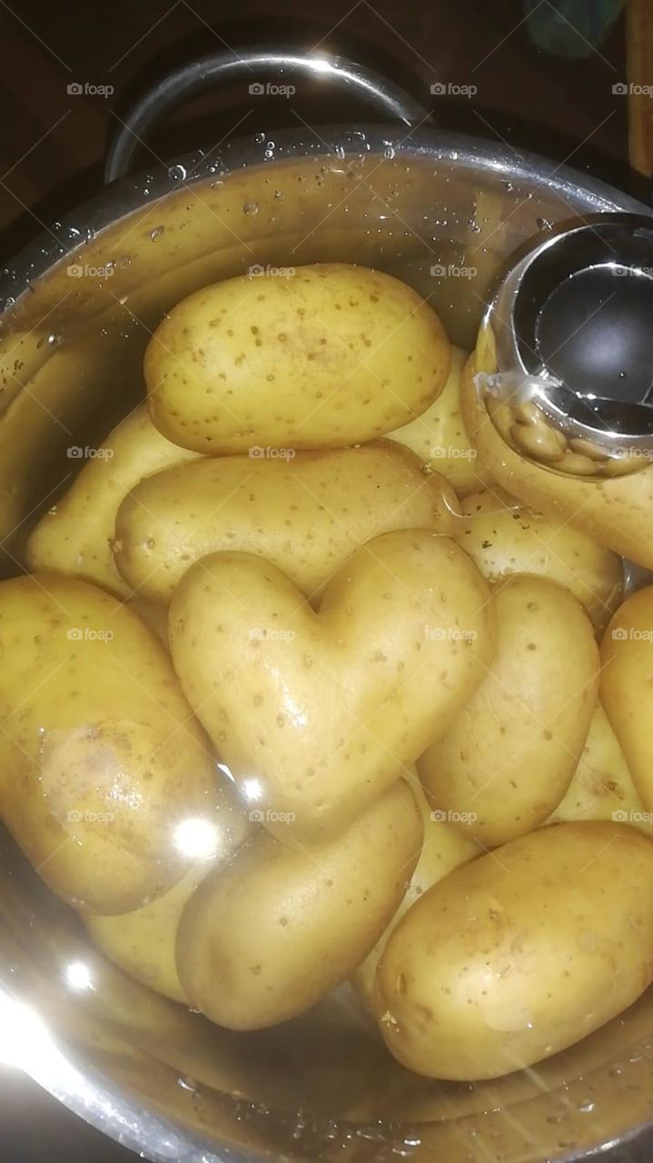 Kartoffel Herz