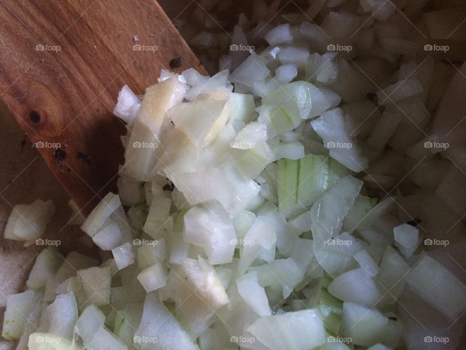 Cut onion