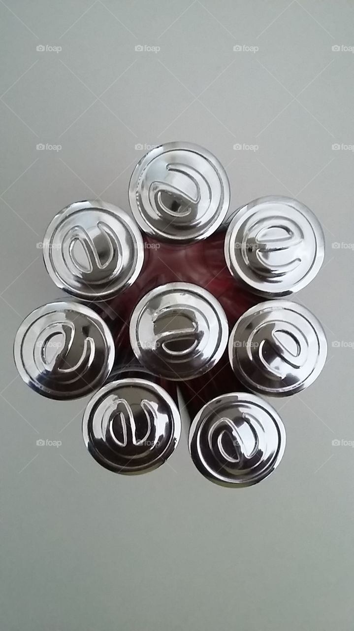 Silver Lipstick Lids