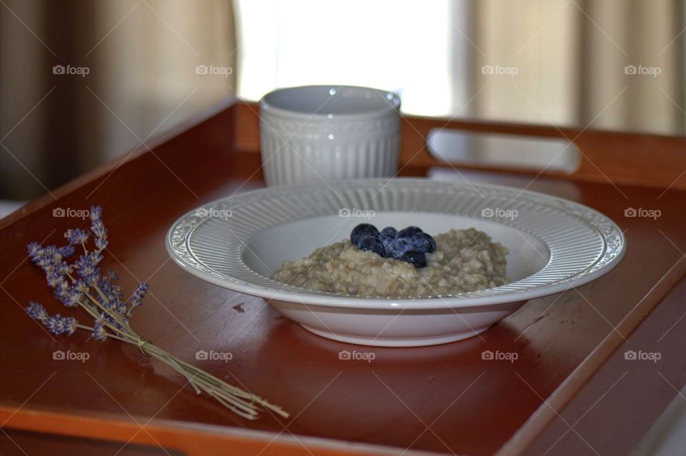 Breakfast in bed