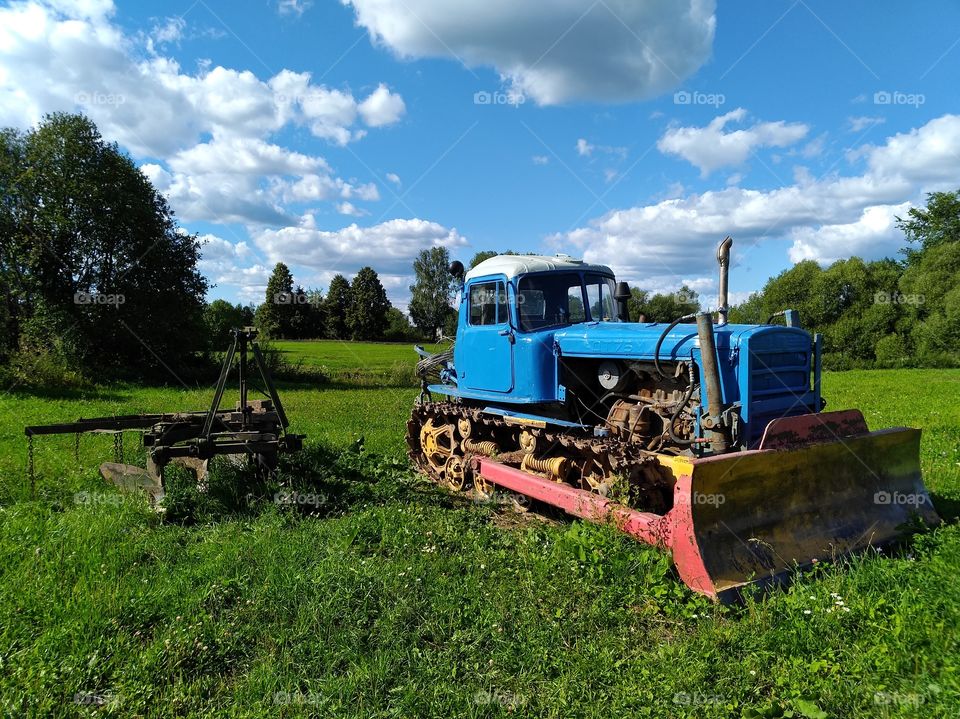 Caterpillar tractor