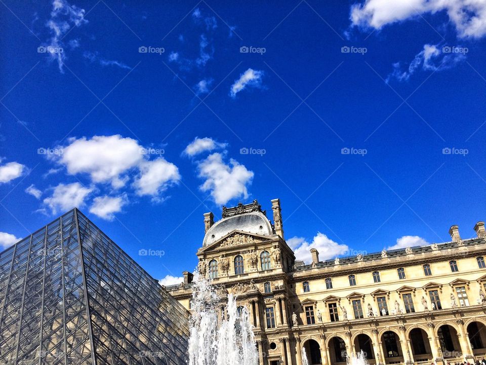 Visiting the Louvre 