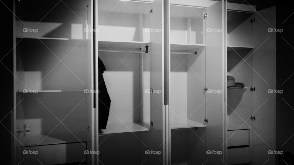 quero a roupa em preto e branco quarto sala casa