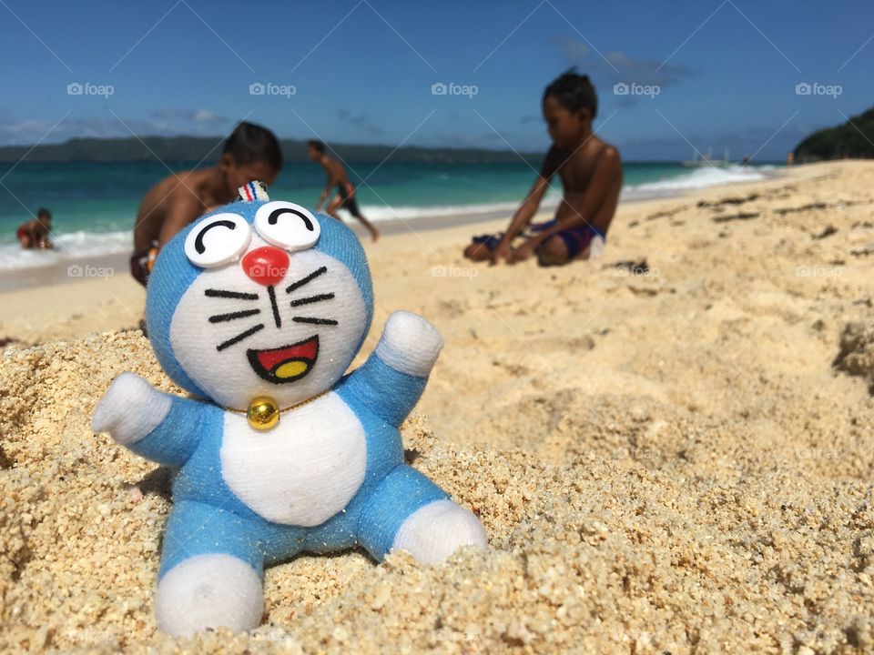 Doraemon in the beach 5