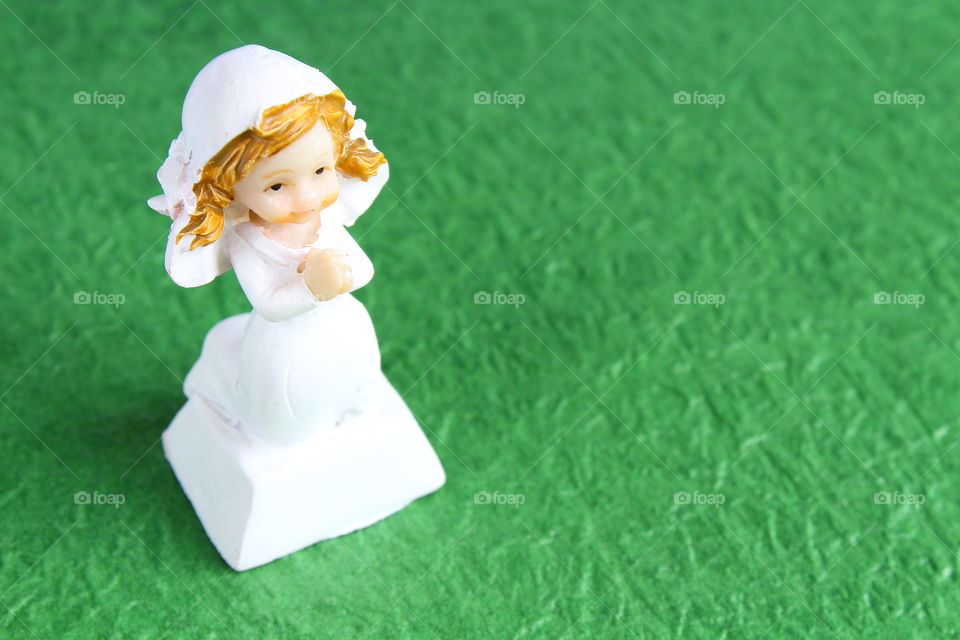 bride miniature toy figurine