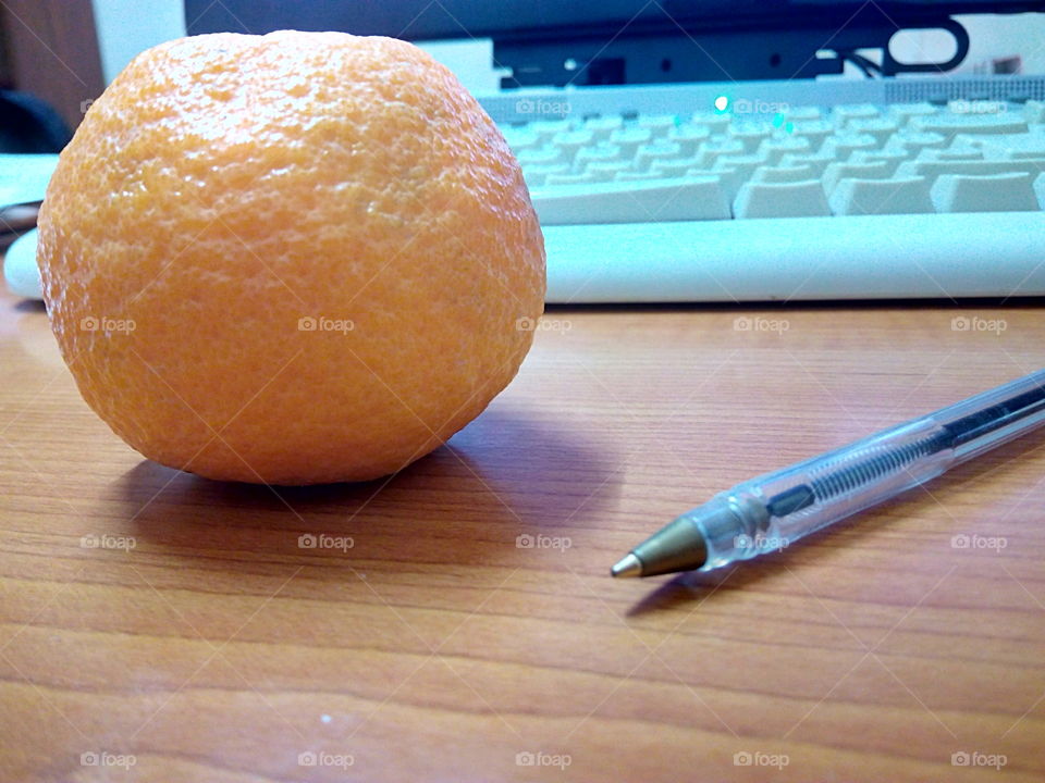 orange in work