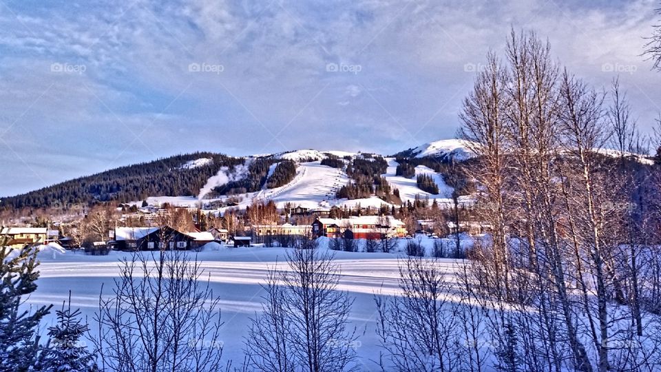 Skiresort view