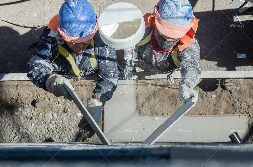 painting workers