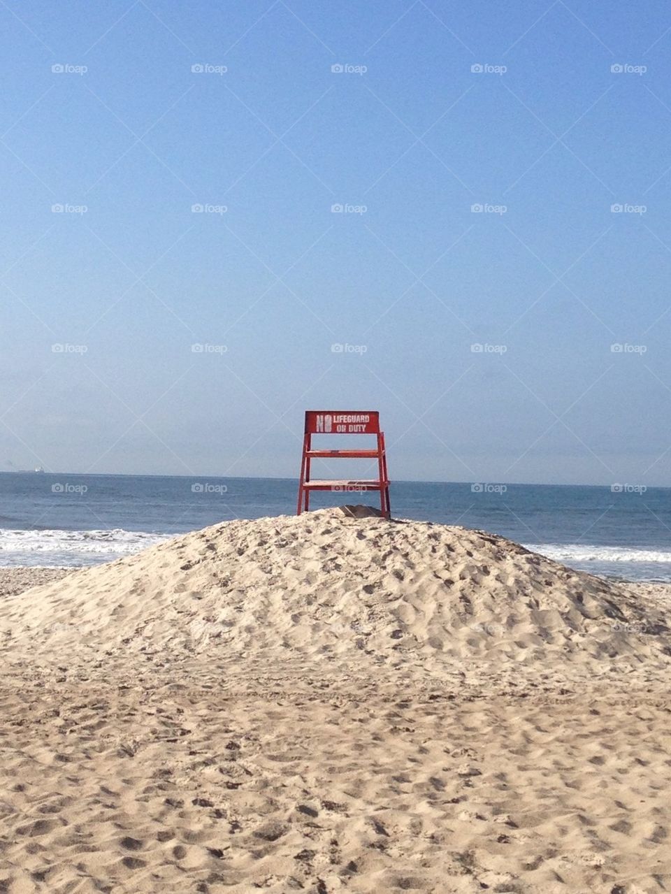 No lifeguard on duty