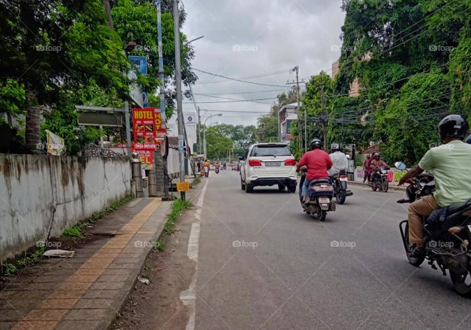 day life journey to town