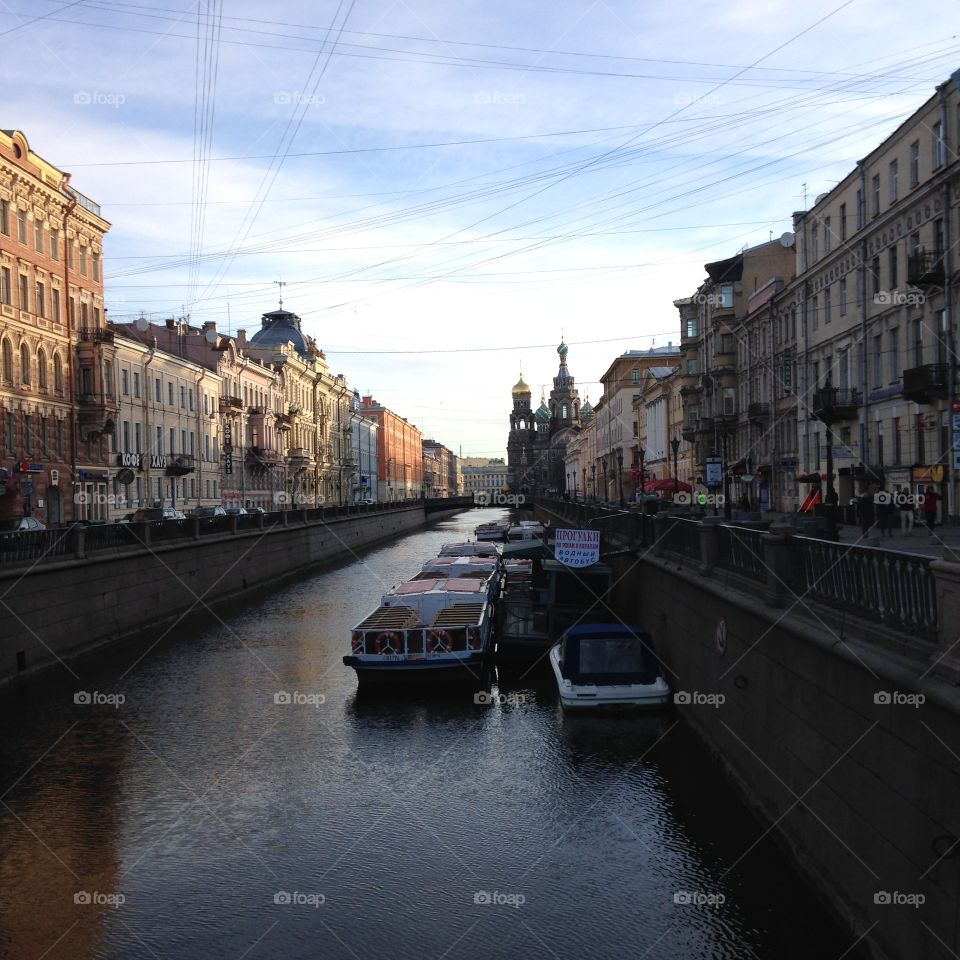 Canal, City, Street, Bridge, Travel