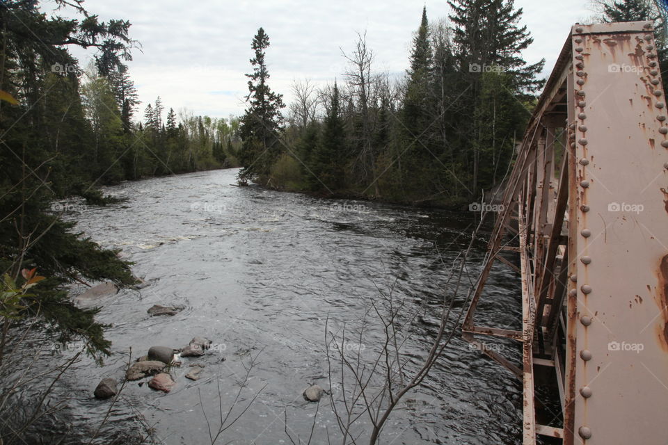 Bridge over river