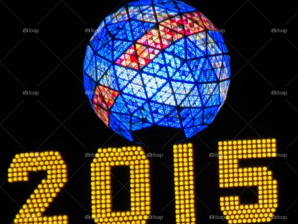 Happy new year 2015 celebration concept