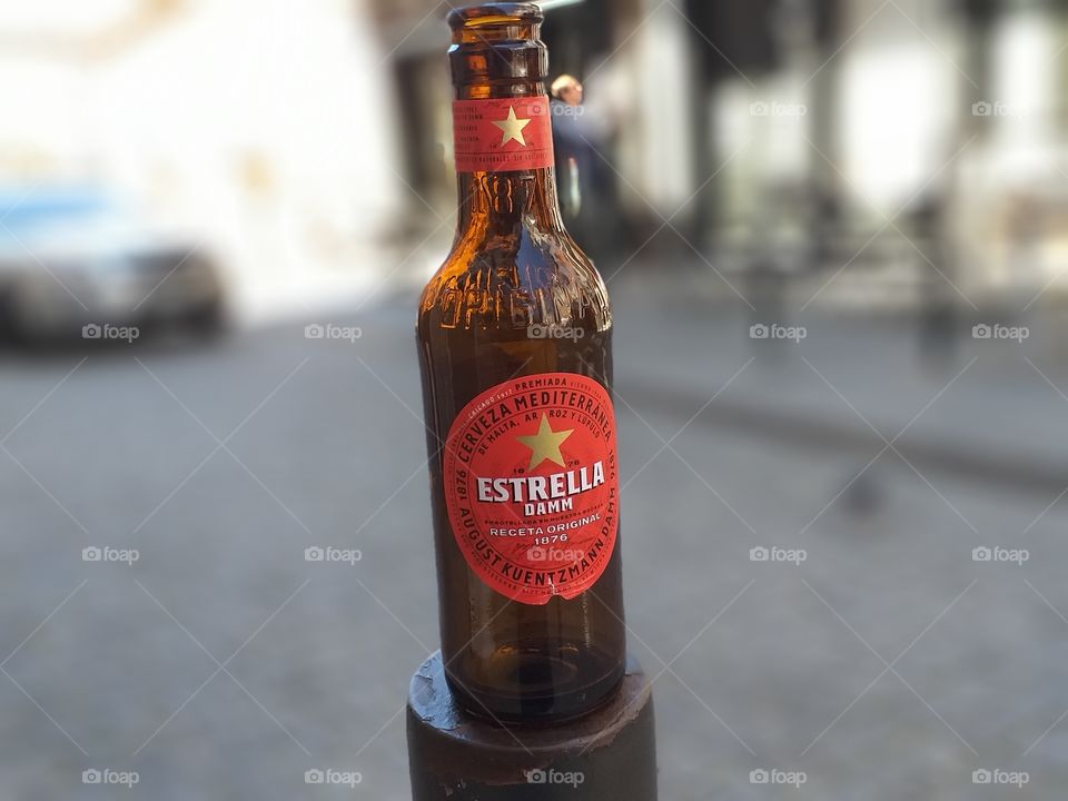 A good beer for the hot days
Estrela Damm