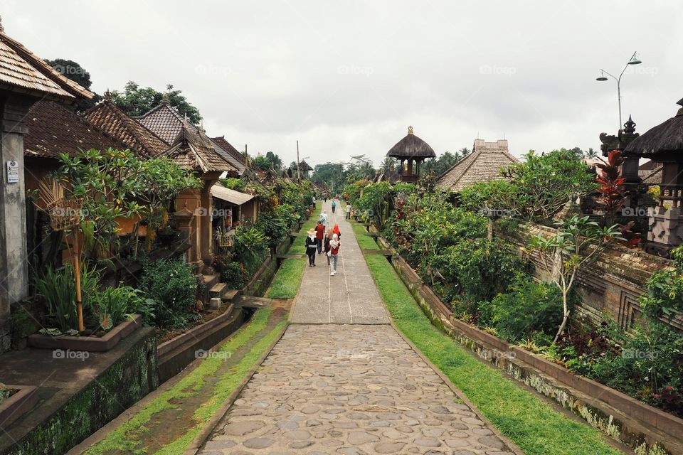 Traditional village in Bali