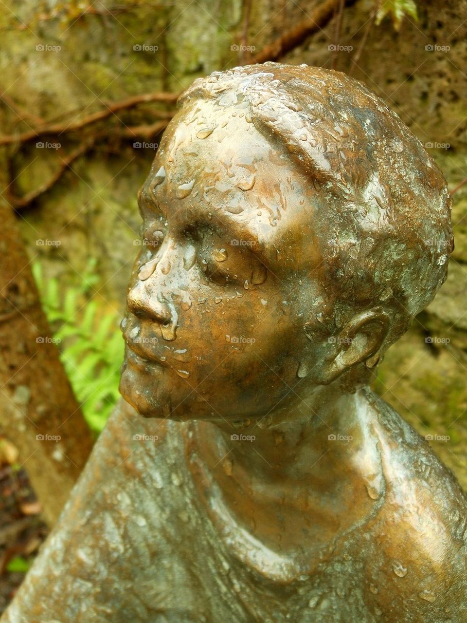 Statue at Maria Laach Abbey