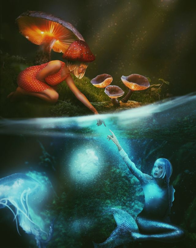 Divine Criation by a Mystical God Girl