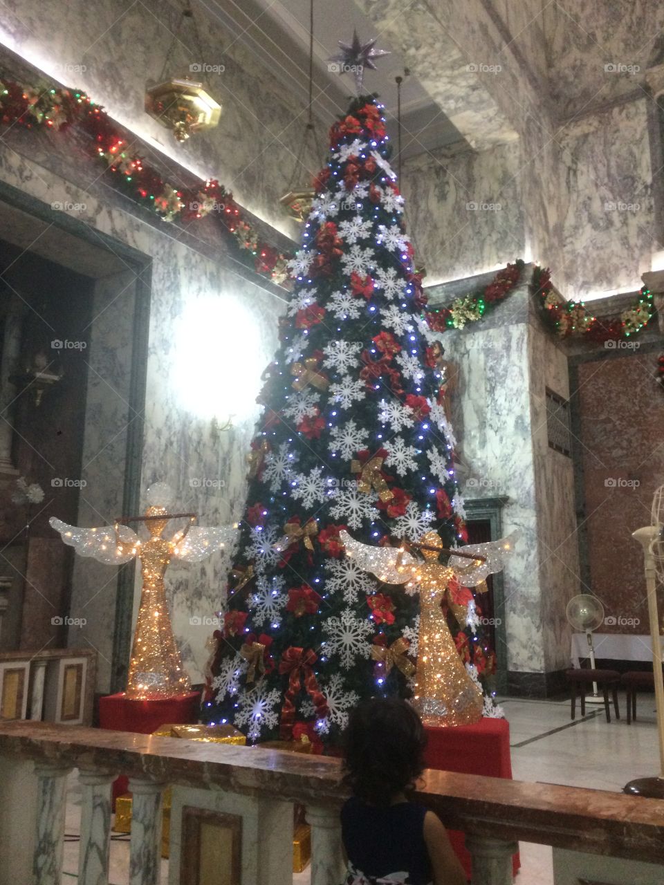 Church Christmas Tree