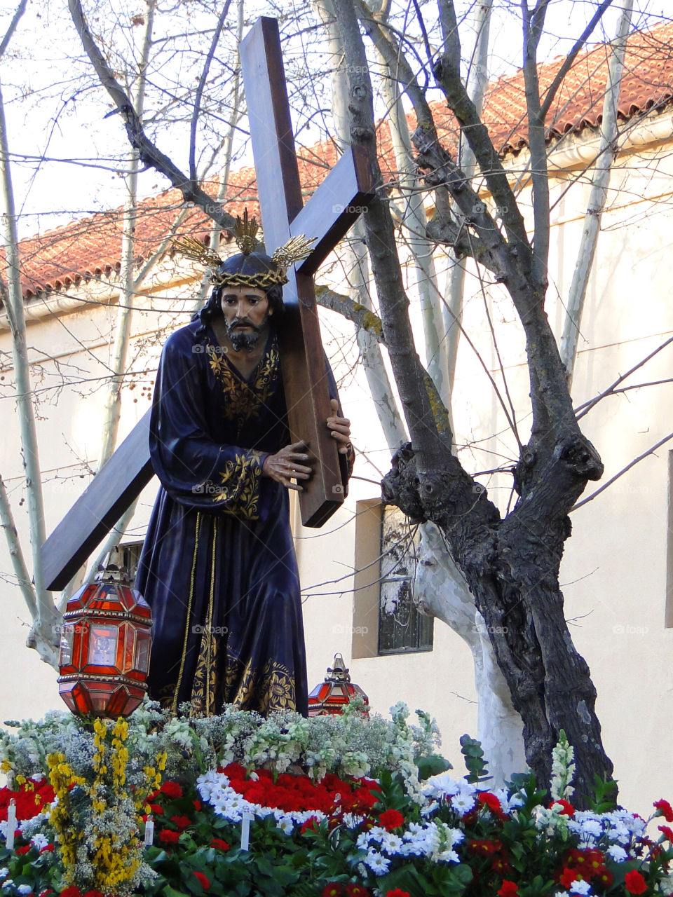 El Nazarene, step of Holy Week, El Pardo, Madrid