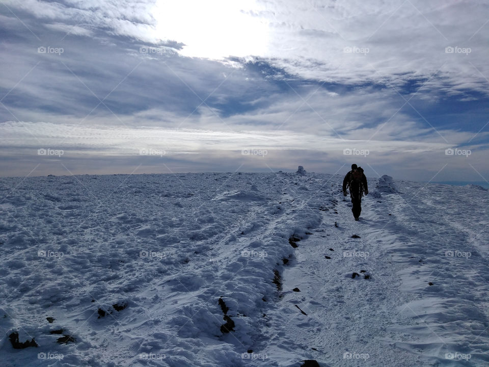 hiking the moon