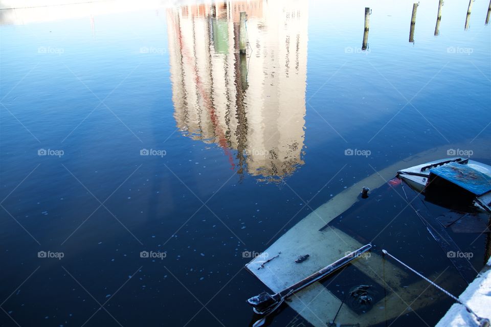 silo in Norrtälje, Sweden