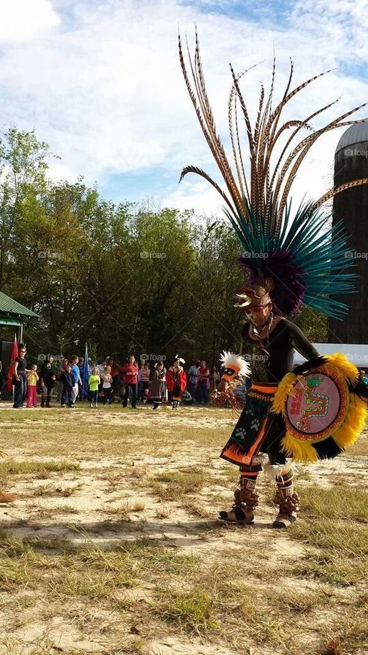 Male Aztec Native Dancer