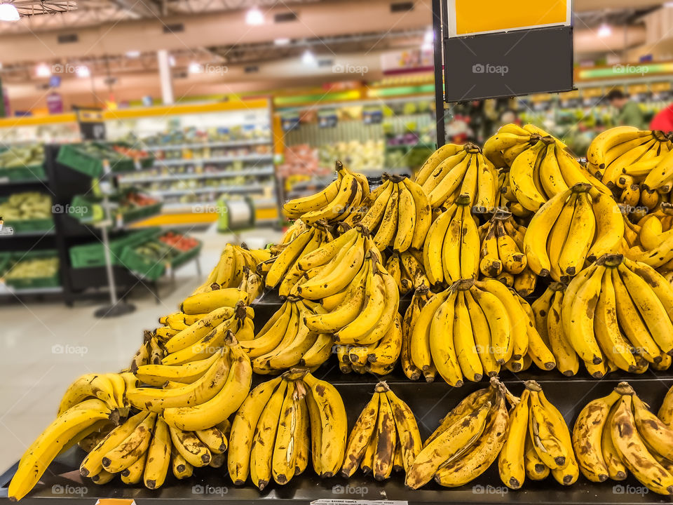 Banana at the market bananas

