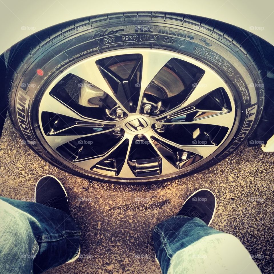 civic si 17 inch Rim