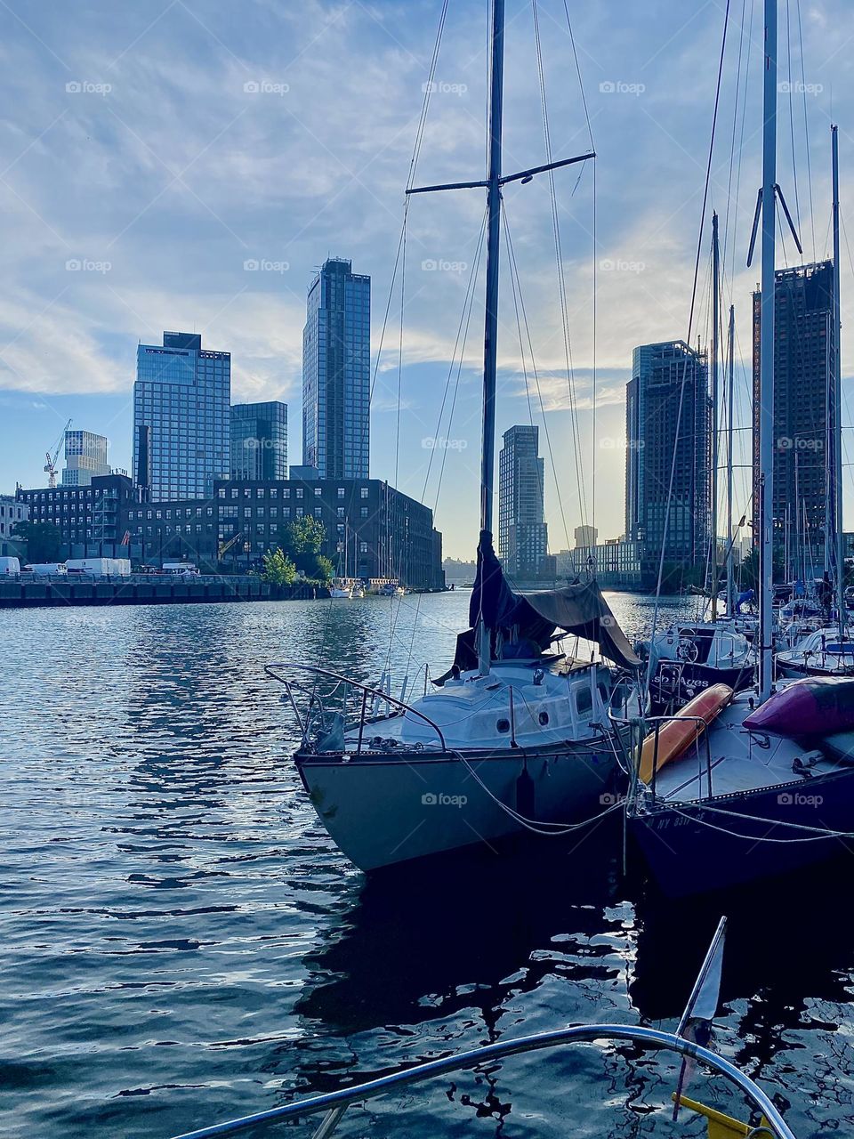 This is “Newtown Creek” by the “Pulaski Bridge” in LIC, Queens seen from aboard “Salvation”, our “28 foot 1969 Luhrs” cabin cruiser on a warm Indian summer afternoon in September 2023. Hypnotic Productions