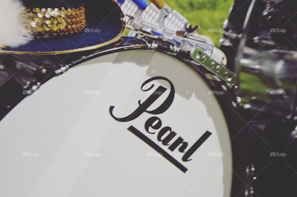 Marching bass drum