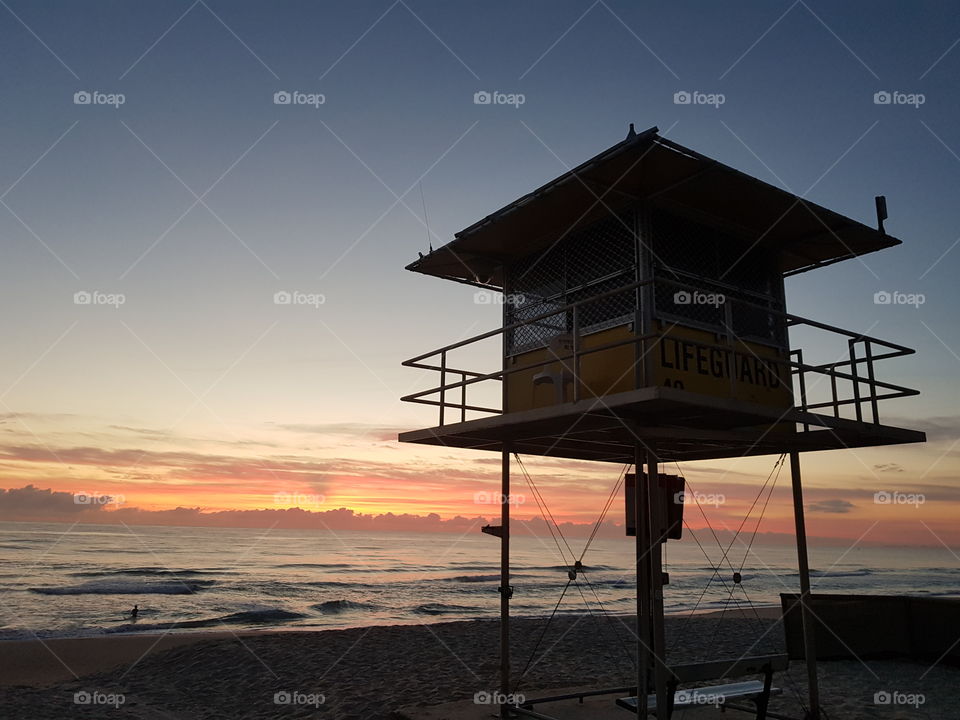 Life Guard Tower Msin Beach