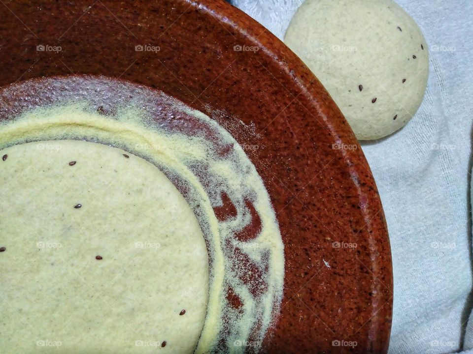 Baking moroccan bread
