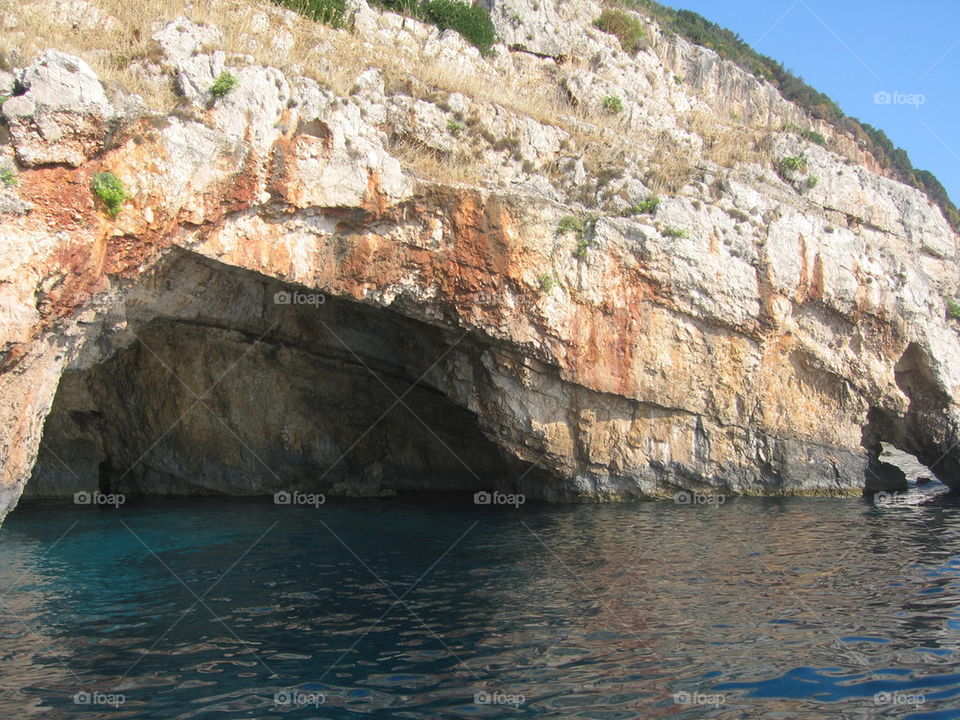 caves in sea level