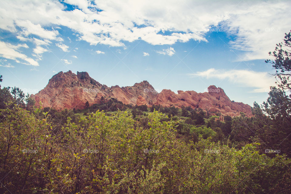 Garden of the Gods in Colorado Springs