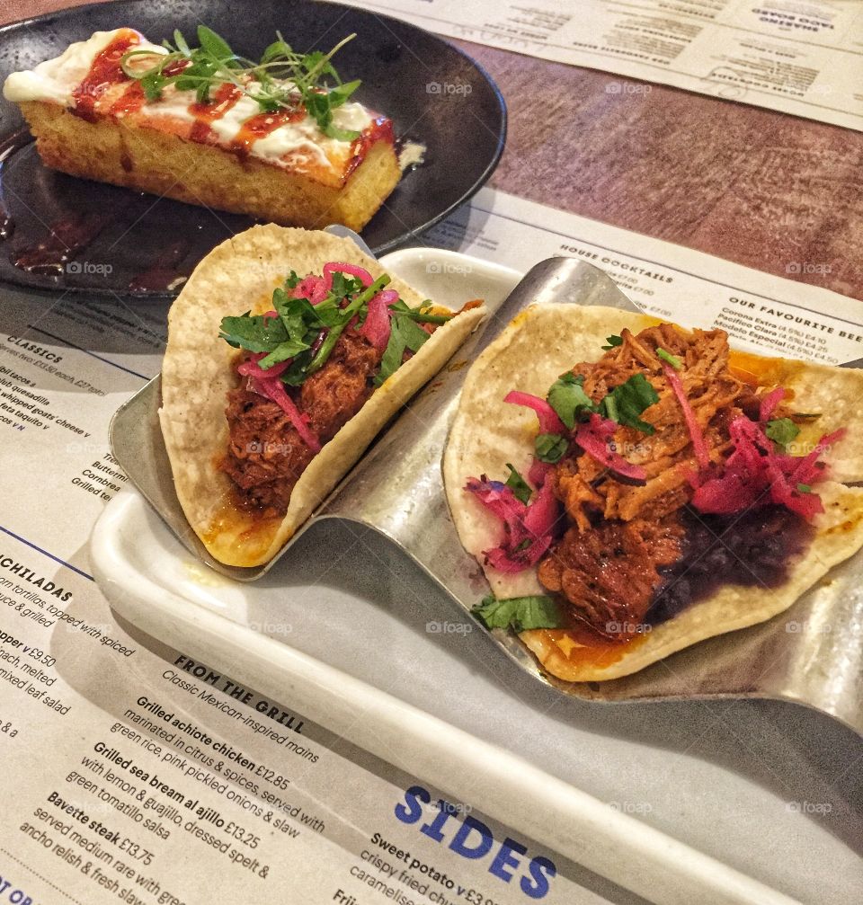 Tacos at Wahaca, London 