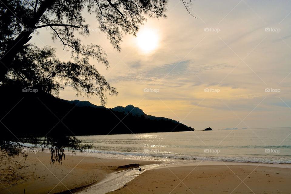 Langkawi Beach Sunset