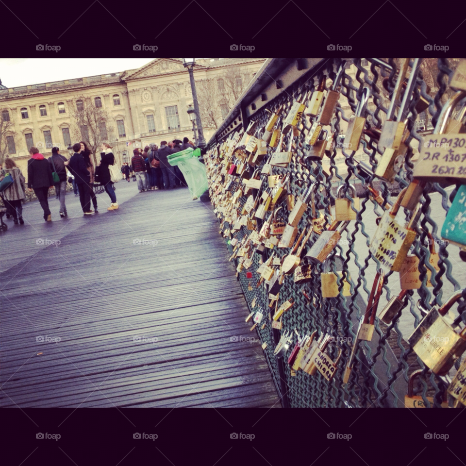 paris locks locks of love love bridge by braveheart121