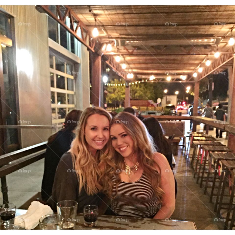 Best friend date. Dinner & wine 