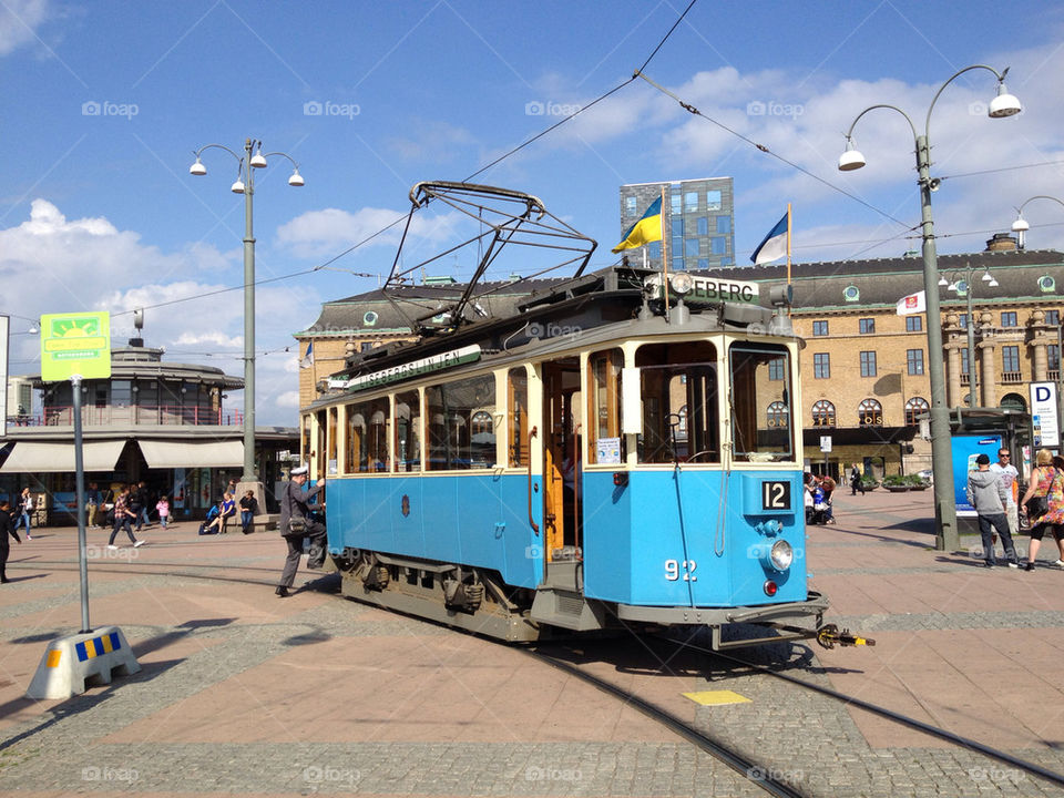 sweden göteborg tram old by mikaelnilsson