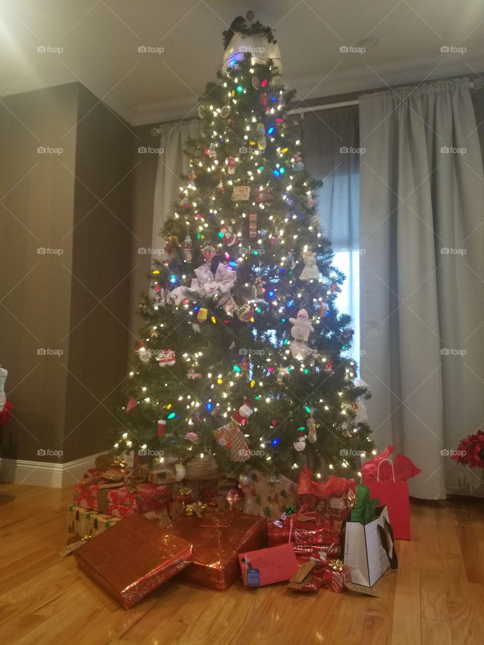 Christmas, Interior Design, Christmas Tree, Decoration, Indoors
