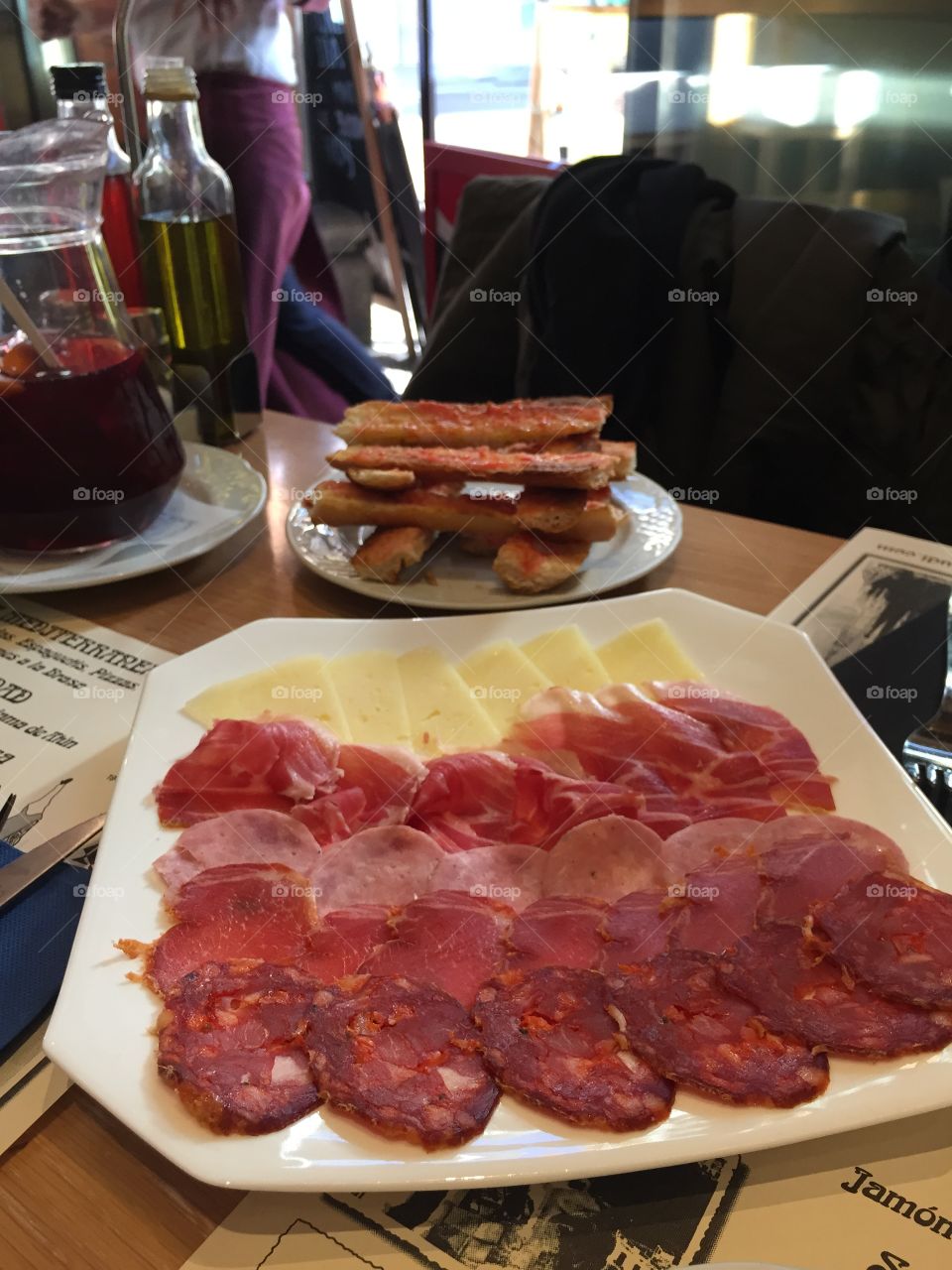 Sharing Food in Barcelona