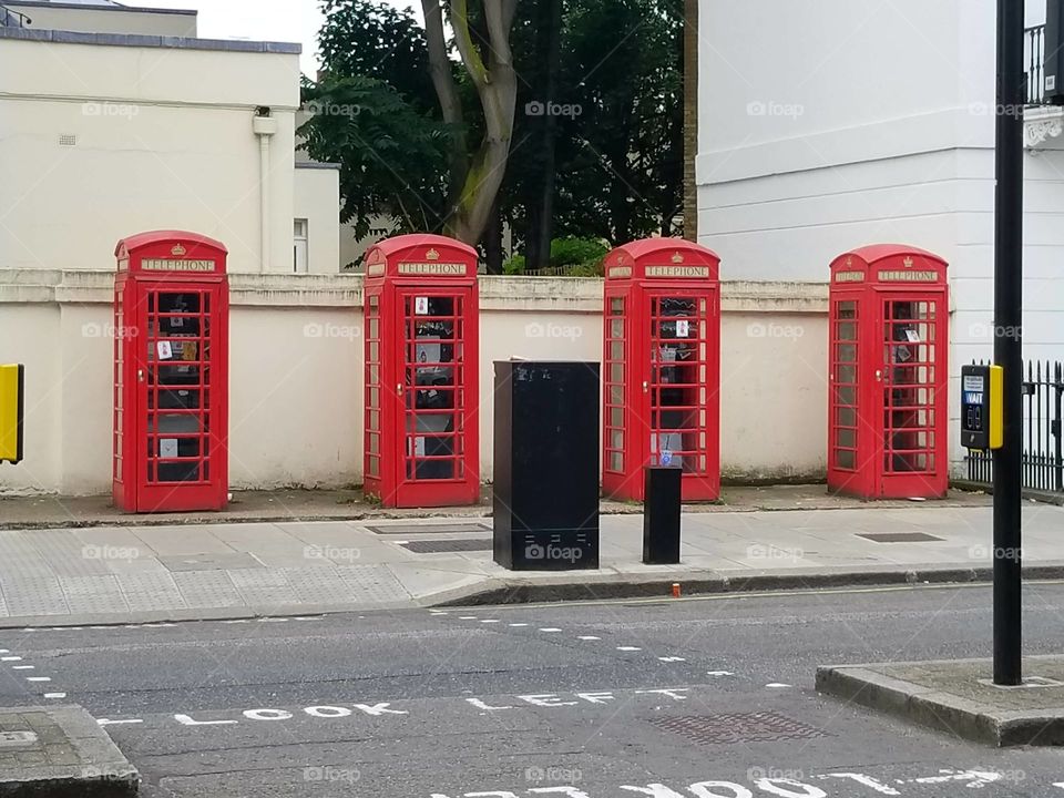 phone booths london