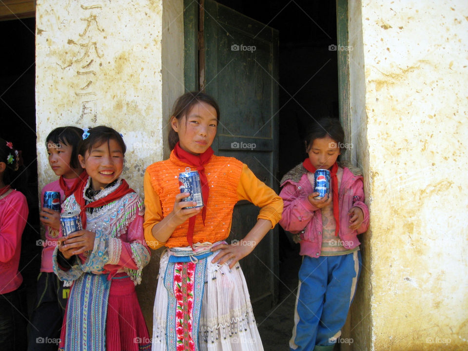 young china chinese smile by mengzishiliu