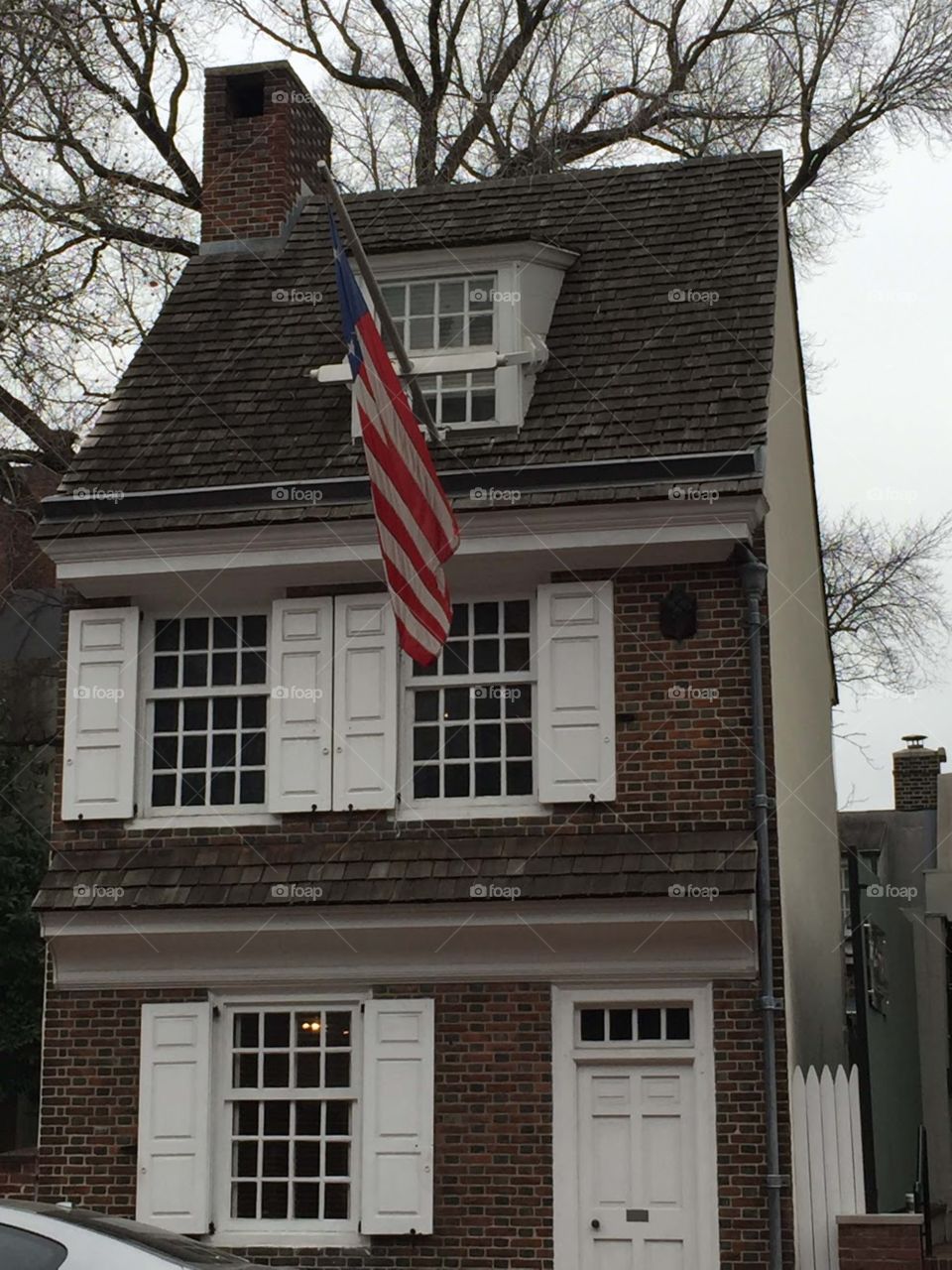 Betsy Ross's House - was asked by George Washington to see the first American Flag