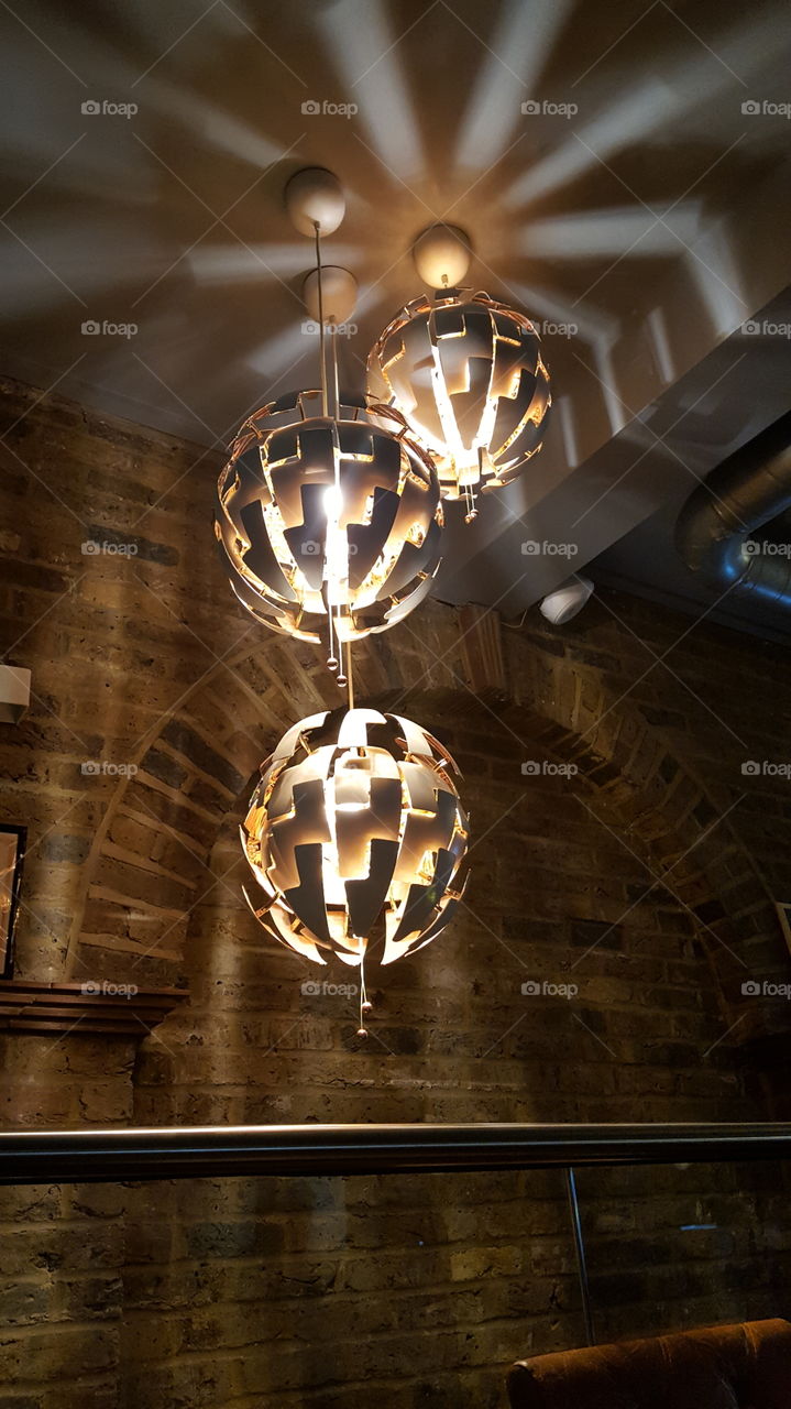 Lamp, Light, Indoors, Gold, Inside